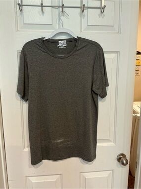 Men’s Dark Gray CoolKeep Short Sleeve Crew T-Shirt